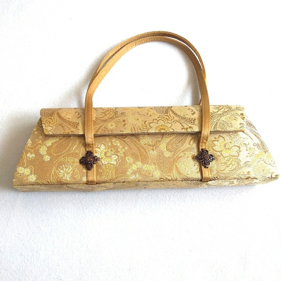 Handbags - Gold Evening Bag